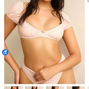 Dippin Daisys Merci Bikini Top NWT